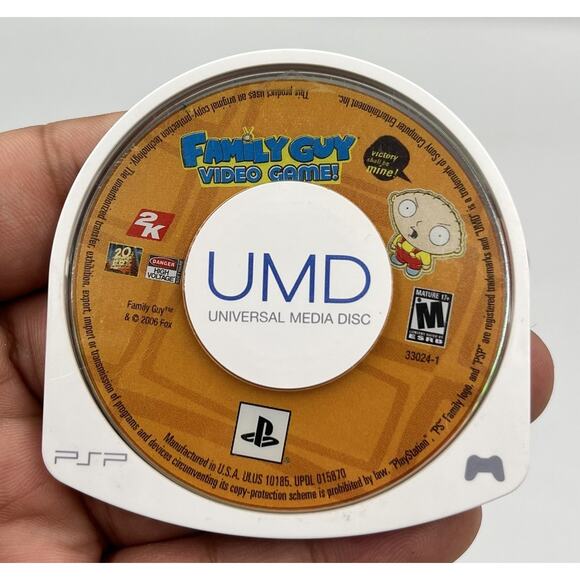 Family Guy Video Game UMD Disc Only (SONY PSP 2006) - Picture 1 of 3